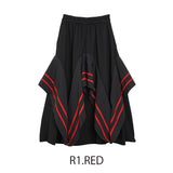 MICALLE MICALLE（ミカーレミカーレ）配色デザインスカート