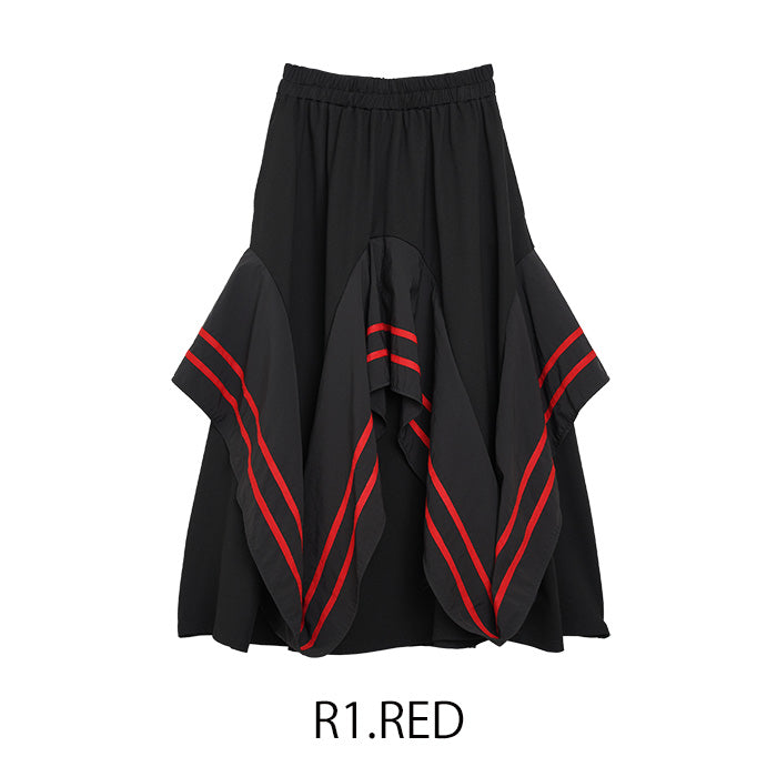 MICALLE MICALLE（ミカーレミカーレ）配色デザインスカート