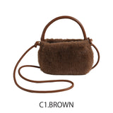 MICALLE MICALLE（ミカーレミカーレ）7カラーファーポシェット