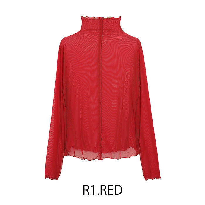 MICALLE MICALLE（ミカーレミカーレ）パイピングシアートップス