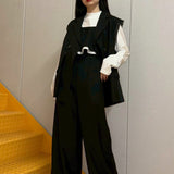 MICALLE MICALLE（ミカーレミカーレ）異素材切替ジレ