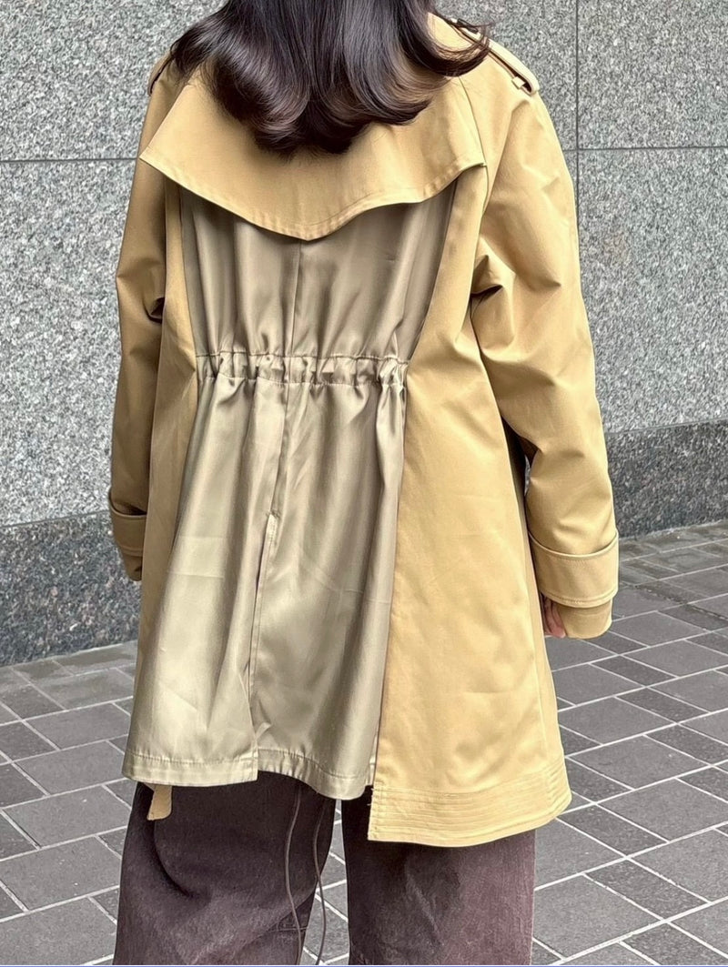 予約商品:MICALLE MICALLE（ミカーレミカーレ）ミリタリーバイカラージャケット