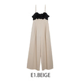 MICALLE MICALLE（ミカーレミカーレ）フリルトップサロペット