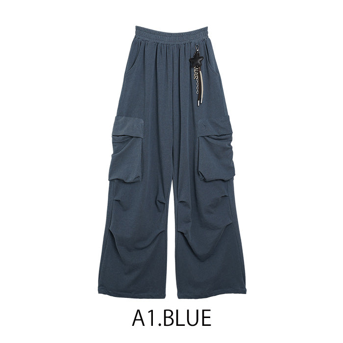 MICALLE MICALLE（ミカーレミカーレ）タックスェットパンツ