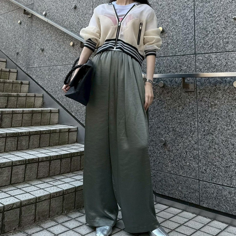 MICALLE MICALLE（ミカーレミカーレ）ドレープパンツ