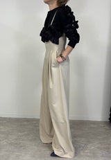 MICALLE MICALLE（ミカーレミカーレ）フリルトップサロペット