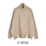 MICALLE MICALLE（ミカーレミカーレ）13COLOR wool混ハイネックニット