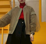 MICALLE MICALLE（ミカーレミカーレ）チュールドッキングブルゾン