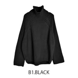 MICALLE MICALLE（ミカーレミカーレ）9COLOR ウォッシャブルハイネックリブニット