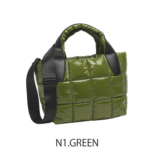 MICALLE MICALLE（ミカーレミカーレ）キルティングナイロンバッグ