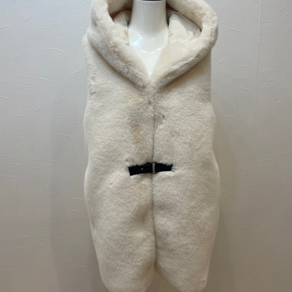 GALLERY BEIGE エコファーダウンフードベスト – AVANTI&JOLIJOLI