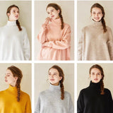 MICALLE MICALLE（ミカーレミカーレ）13COLOR wool混ハイネックニット