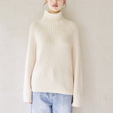 MICALLE MICALLE（ミカーレミカーレ）9COLOR ウォッシャブルハイネックリブニット