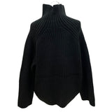 MICALLE MICALLE（ミカーレミカーレ）9COLOR ウォッシャブルハイネックリブニット