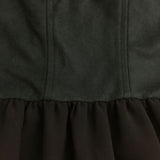 VIEW（ビュー）Aライン異素材mixワンピース - AVANTI&JOLIJOLI