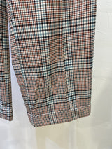 IMPERIAL(インペリアル)カラーチェックワイドパンツ - AVANTI&JOLIJOLI