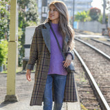 MARYLEY（マリーレイ） 2カラー MIXチェックチェスターコート - AVANTI&JOLIJOLI