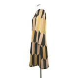 No-Na（ノーナ）幾何学柄ワンピース - AVANTI&JOLIJOLI