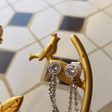 ビジュードロップピアス - AVANTI&JOLIJOLI