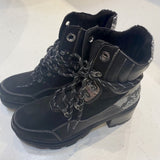 ERYNN（エリン）アニマルプリントレースアップハイカーブーツ - AVANTI&JOLIJOLI