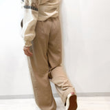 RINASCIMENTO（リナシメント）ベルト付きワイドパンツ - AVANTI&JOLIJOLI