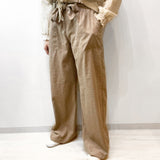 RINASCIMENTO（リナシメント）ベルト付きワイドパンツ - AVANTI&JOLIJOLI