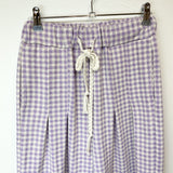 LE STREGHE (レストレーゲ) 2カラー ギンガムチェックワイドパンツ - AVANTI&JOLIJOLI