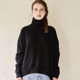 【数量限定カラー入荷】MICALLE MICALLE（ミカーレミカーレ）wool混ハイネックニット