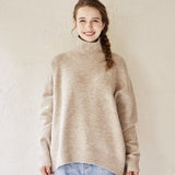 【数量限定カラー入荷】MICALLE MICALLE（ミカーレミカーレ）wool混ハイネックニット