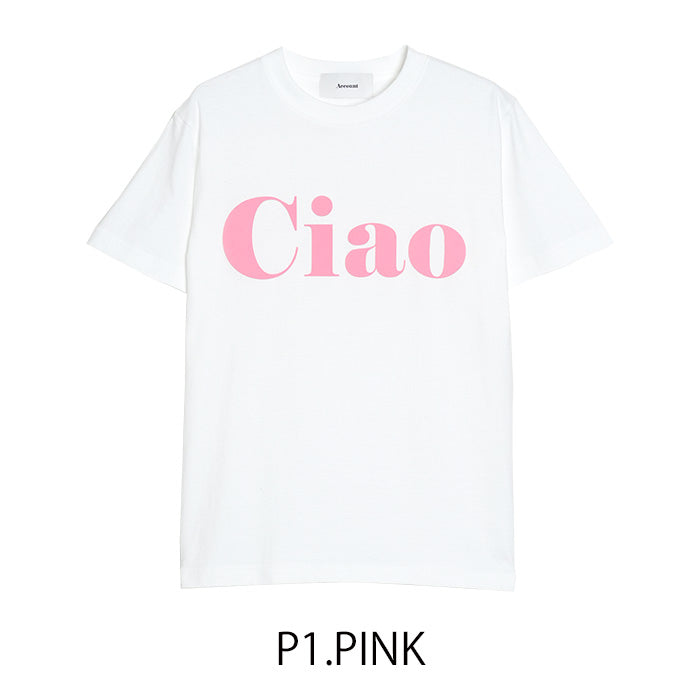 MICALLE MICALLE 7カラー Ciao flockey Tシャツ　新色追加