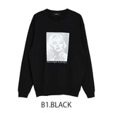 【在庫お問い合わせ下さい】Account（アカウント）3カラー Marilyn Monroe photoトレーナー