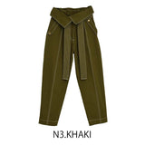 MICALLE MICALLE（ミカーレミカーレ）2カラー  ウエスト折り返しスティッチパンツ