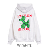 PATRON OF THE POOL  Balloon Dog oversized hoodie バルーンドッグフーディ