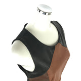 RINASCIMENTO（リナシメント）3トーンエコレザーワンピース - AVANTI&JOLIJOLI