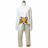 Souvenir (スーベニア) ベアープリントトレーナー - AVANTI&JOLIJOLI