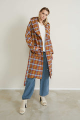 Souvenir (スーベニア) フード付きガウン風コート