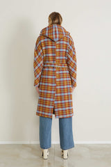 Souvenir (スーベニア) フード付きガウン風コート