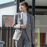 IMPERIAL（インペリアル）ラメタータンチェックジャケット - AVANTI&JOLIJOLI