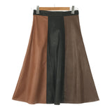 RINASCIMENTO（リナシメント）３トーンエコレザーmidスカート - AVANTI&JOLIJOLI