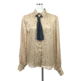 IMPERIAL(インペリアル)リボンタイ付ブラウス - AVANTI&JOLIJOLI