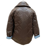 Souvenir (スーベニア) 2カラー キルティングラップ中綿コート