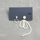 MICALLE MICALLE（ミカーレミカーレ）アシメントリーパールピアス - AVANTI&JOLIJOLI