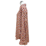 Imperial （インペリアル）リーフ柄ブラウス