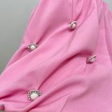 MICHELLE（ミケーレ）ビジューパフスリーブプルオーバー