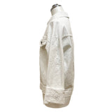 MICHELLE（ミケーレ）4カラー フラワー刺繍パンチングジャケット