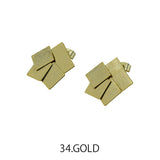 MICALLE MICALLE（ミカーレミカーレ）2カラー スクエアスタッズピアス - AVANTI&JOLIJOLI