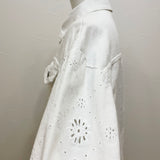 MICHELLE（ミケーレ）4カラー フラワー刺繍パンチングジャケット