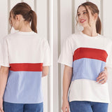 MICALLE MICALLE（ミカーレミカーレ）3カラー 異素材mixカットソー - AVANTI&JOLIJOLI