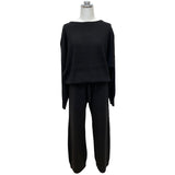 MICALLE MICALLE（ミカーレミカーレ）round neck knit setup