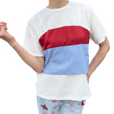 MICALLE MICALLE（ミカーレミカーレ）3カラー 異素材mixカットソー - AVANTI&JOLIJOLI